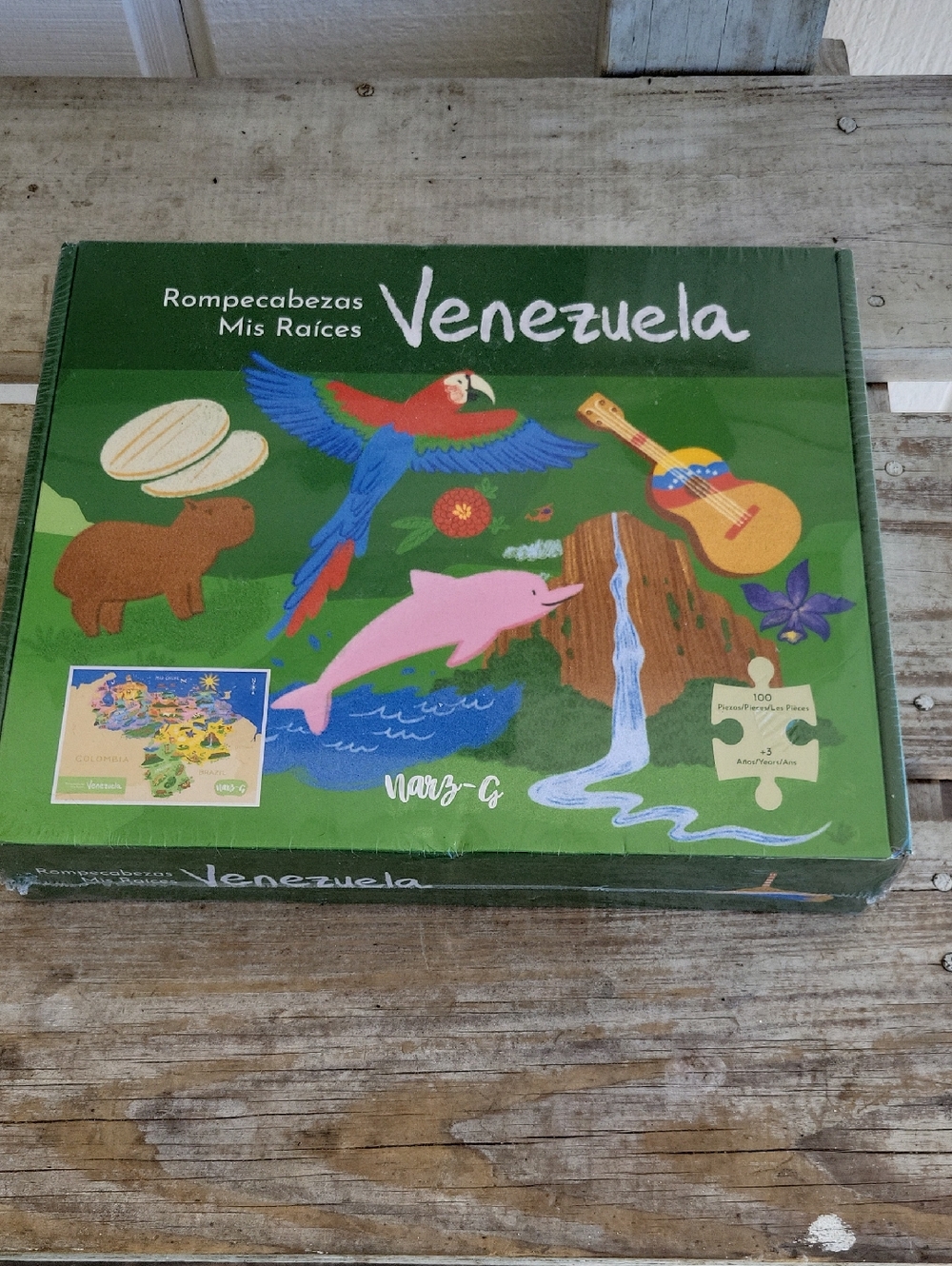 Venezuela Jig Saw Puzzle Kids Puzzle 100 Pieces